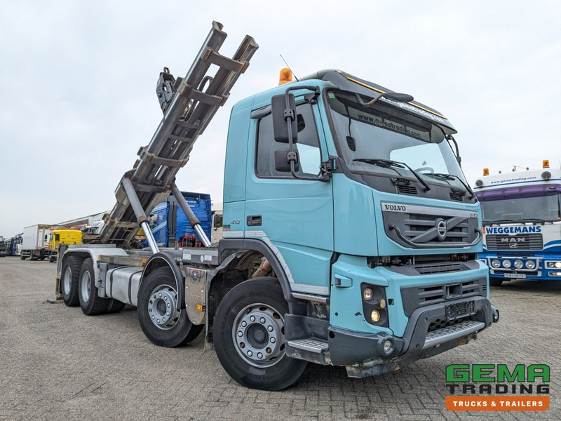 Volvo FMX410 8x4 /4 Daycab Euro5 - Haakarm 25T - CementSilo - RadioGrafisch - Hydr. Steunpoten - NaafReductie - Φορτηγό φόρτωσης γάντζου: φωτογραφία 2 Volvo FMX410 8x4 /4 Daycab Euro5 - Haakarm 25T - CementSilo - RadioGrafisch - Hydr. Steunpoten - NaafReductie - Φορτηγό φόρτωσης γάντζου: φωτογραφία 2