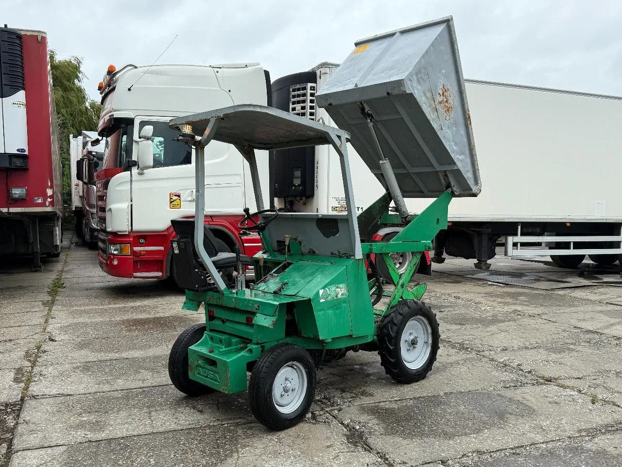 AUSA 1T mini Dumper - Μίνι ανατρεπόμενο: φωτογραφία 4 AUSA 1T mini Dumper - Μίνι ανατρεπόμενο: φωτογραφία 4