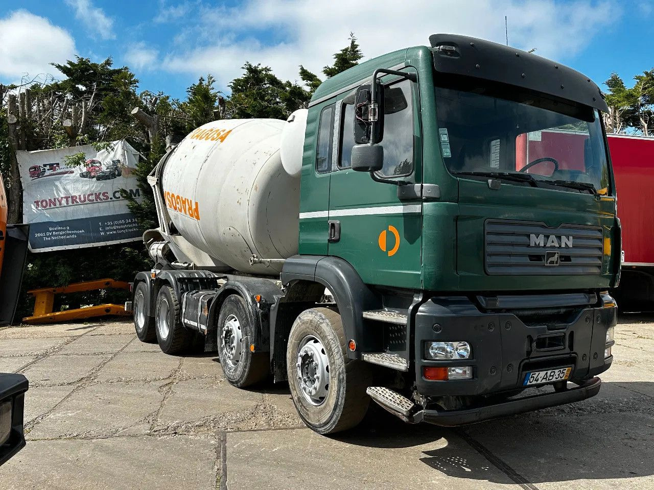MAN TGA 35.360 8X4 CIFA Beton Mixer Spring/Spring ZF - Μπετονιέρα φορτηγό: φωτογραφία 1 MAN TGA 35.360 8X4 CIFA Beton Mixer Spring/Spring ZF - Μπετονιέρα φορτηγό: φωτογραφία 1