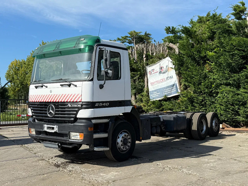 Mercedes-Benz ACTROS 2540 V6 6X2 Chassis Spring/Air EPS 3 Pedal - Φορτηγό σασί: φωτογραφία 2 Mercedes-Benz ACTROS 2540 V6 6X2 Chassis Spring/Air EPS 3 Pedal - Φορτηγό σασί: φωτογραφία 2