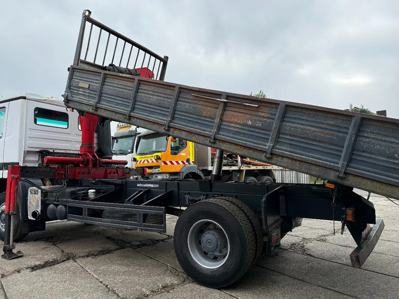 Mercedes-Benz Actros 1831 V6 4X2 Tipper + crane EPS Manual Gearbox 3 peddal - Φορτηγό ανατρεπόμενο, Φορτηγό με γερανό: φωτογραφία 3 Mercedes-Benz Actros 1831 V6 4X2 Tipper + crane EPS Manual Gearbox 3 peddal - Φορτηγό ανατρεπόμενο, Φορτηγό με γερανό: φωτογραφία 3