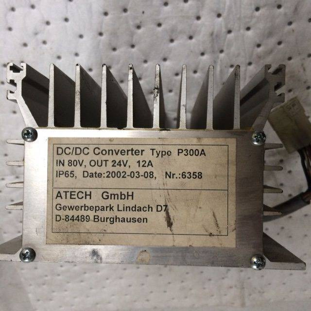 Atech Converter DC/DC 80/24V, 12A - Ηλεκτρικό σύστημα για Ανυψωτικό μηχάνημα: φωτογραφία 3 Atech Converter DC/DC 80/24V, 12A - Ηλεκτρικό σύστημα για Ανυψωτικό μηχάνημα: φωτογραφία 3