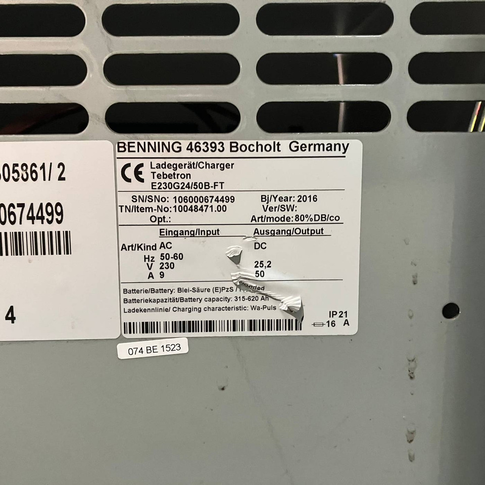 Benning E230G24/50B-FT - Ανταλλακτικό για Ανυψωτικό μηχάνημα: φωτογραφία 5 Benning E230G24/50B-FT - Ανταλλακτικό για Ανυψωτικό μηχάνημα: φωτογραφία 5