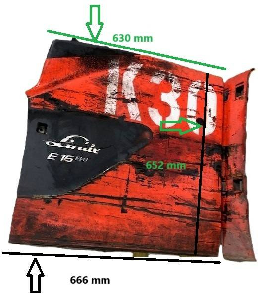 Door assy. for Linde 386-02 - Πλαίσιο/ Σασί για Ανυψωτικό μηχάνημα: φωτογραφία 2 Door assy. for Linde 386-02 - Πλαίσιο/ Σασί για Ανυψωτικό μηχάνημα: φωτογραφία 2