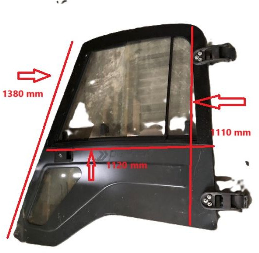 Door left for Linde. Series 386, P-L - Καμπίνα και εσωτερικό για Ανυψωτικό μηχάνημα: φωτογραφία 3 Door left for Linde. Series 386, P-L - Καμπίνα και εσωτερικό για Ανυψωτικό μηχάνημα: φωτογραφία 3
