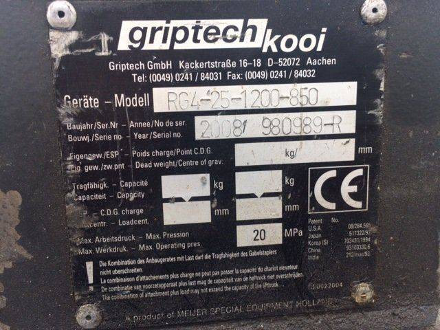 Griptech Fork positioner with Reach forks - Παρελκόμενα: φωτογραφία 4 Griptech Fork positioner with Reach forks - Παρελκόμενα: φωτογραφία 4