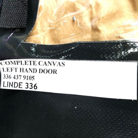 Left PVC DOOR FOR LINDE 336 SERIES - Καμπίνα και εσωτερικό για Ανυψωτικό μηχάνημα: φωτογραφία 2 Left PVC DOOR FOR LINDE 336 SERIES - Καμπίνα και εσωτερικό για Ανυψωτικό μηχάνημα: φωτογραφία 2