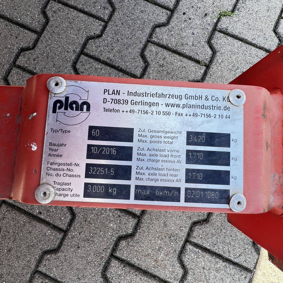 Plan Type 60-3.000 - Roll trailer: φωτογραφία 2 Plan Type 60-3.000 - Roll trailer: φωτογραφία 2