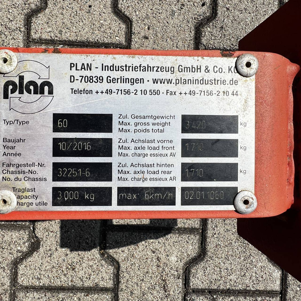 Plan Type 60-3.000 - Roll trailer: φωτογραφία 2 Plan Type 60-3.000 - Roll trailer: φωτογραφία 2