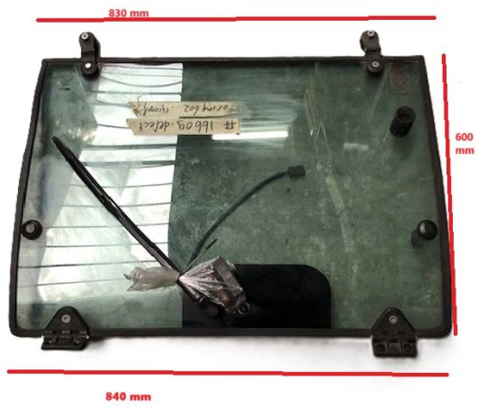 Rear window for Nissan/Atlet - Καμπίνα και εσωτερικό για Ανυψωτικό μηχάνημα: φωτογραφία 1 Rear window for Nissan/Atlet - Καμπίνα και εσωτερικό για Ανυψωτικό μηχάνημα: φωτογραφία 1