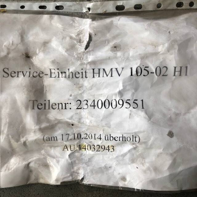 Service Unit HMV105-02H1 - Μετάδοσης κίνησης για Ανυψωτικό μηχάνημα: φωτογραφία 5 Service Unit HMV105-02H1 - Μετάδοσης κίνησης για Ανυψωτικό μηχάνημα: φωτογραφία 5