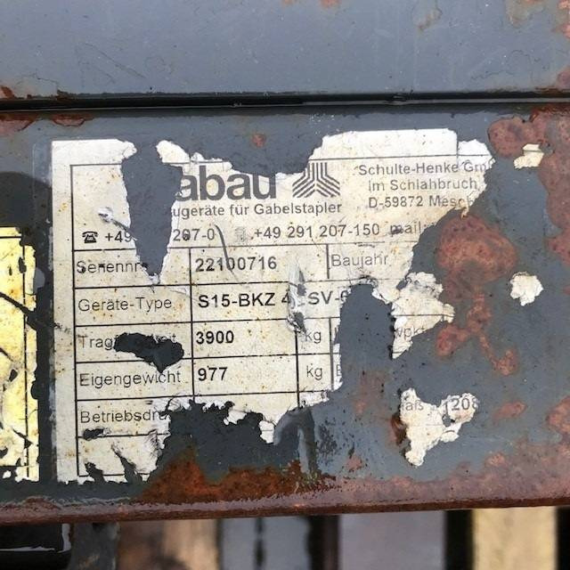 Stabau Bale Clamp - Σφιγκτήρας: φωτογραφία 4 Stabau Bale Clamp - Σφιγκτήρας: φωτογραφία 4