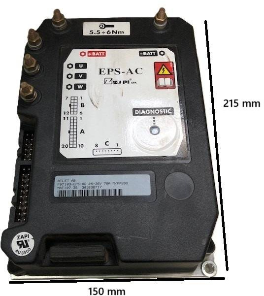 Steering controller for Atlet - Ηλεκτρονική μονάδα ελέγχου για Ανυψωτικό μηχάνημα: φωτογραφία 1 Steering controller for Atlet - Ηλεκτρονική μονάδα ελέγχου για Ανυψωτικό μηχάνημα: φωτογραφία 1