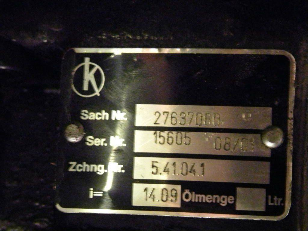 Transmission for Jungheinrich - Μετάδοσης κίνησης για Ανυψωτικό μηχάνημα: φωτογραφία 3 Transmission for Jungheinrich - Μετάδοσης κίνησης για Ανυψωτικό μηχάνημα: φωτογραφία 3