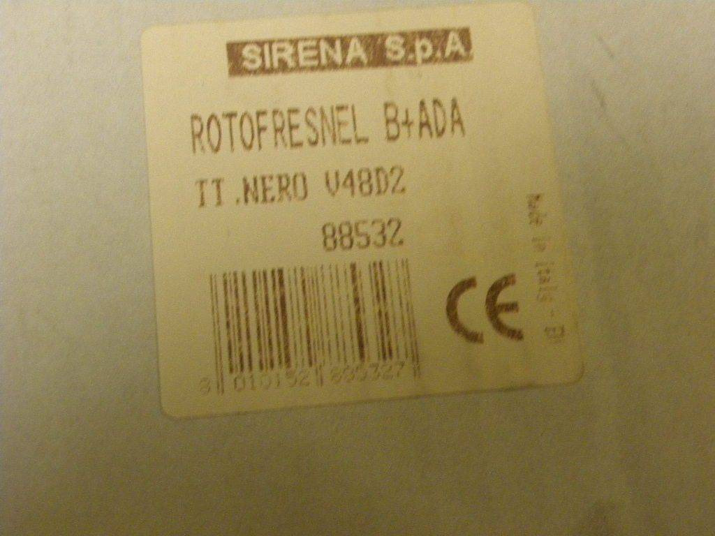 Warning light Rotofresnel - Φωτισμός για Ανυψωτικό μηχάνημα: φωτογραφία 4 Warning light Rotofresnel - Φωτισμός για Ανυψωτικό μηχάνημα: φωτογραφία 4