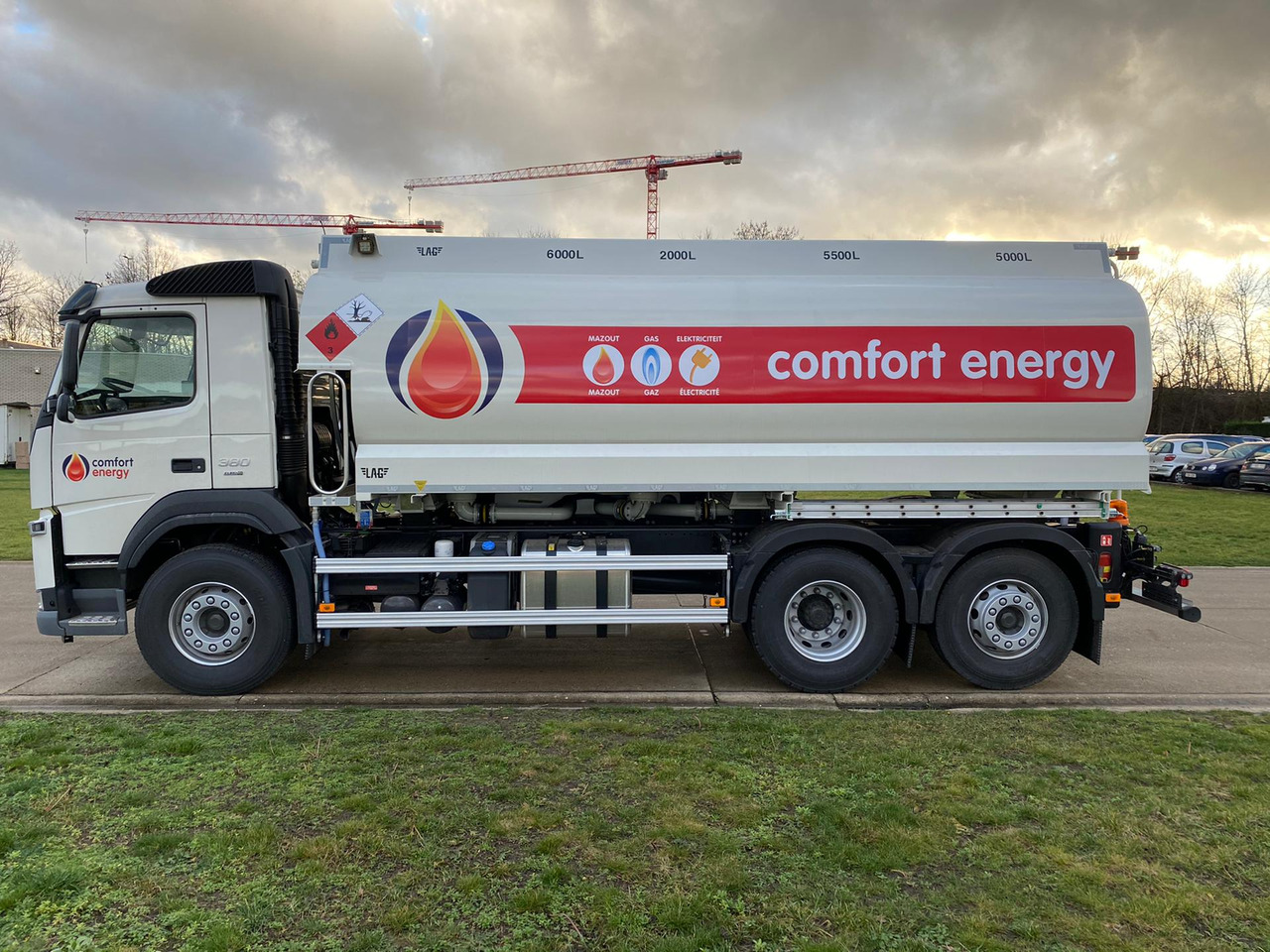 Φορτηγό βυτιοφόρο VOLVO FM: φωτογραφία 10 Φορτηγό βυτιοφόρο VOLVO FM: φωτογραφία 10