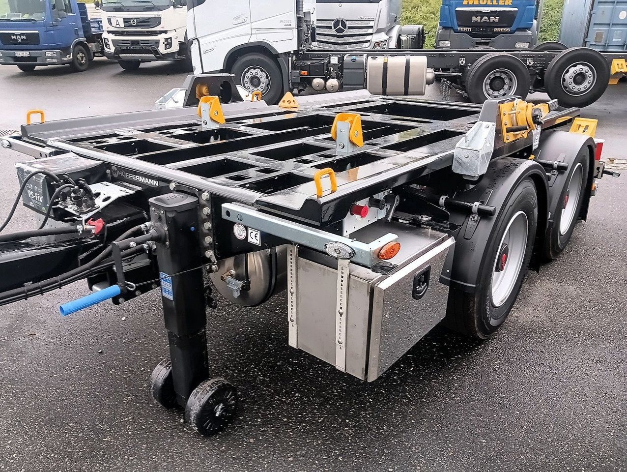 Hüffermann 2-A-MINI-CARRIER SAFETYFIX VERZINKT FULLOPTION - Ρυμούλκα γάντζος/ Αλυσιδάκι: φωτογραφία 3 Hüffermann 2-A-MINI-CARRIER SAFETYFIX VERZINKT FULLOPTION - Ρυμούλκα γάντζος/ Αλυσιδάκι: φωτογραφία 3