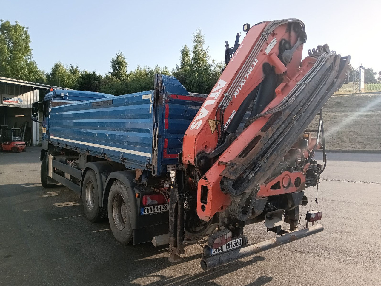 Leasing  MAN TGS 26:480 6x4 EURO5 ATLAS 240.2E-A4 3-S-Kipper MAN TGS 26:480 6x4 EURO5 ATLAS 240.2E-A4 3-S-Kipper: φωτογραφία 11