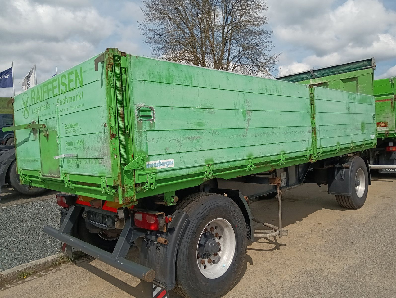 Meusburger 2-A 3-Seitenkipper 16m3 Getreide Alufelgen 4,6t - Ρυμούλκα ανατρεπόμενο: φωτογραφία 4 Meusburger 2-A 3-Seitenkipper 16m3 Getreide Alufelgen 4,6t - Ρυμούλκα ανατρεπόμενο: φωτογραφία 4