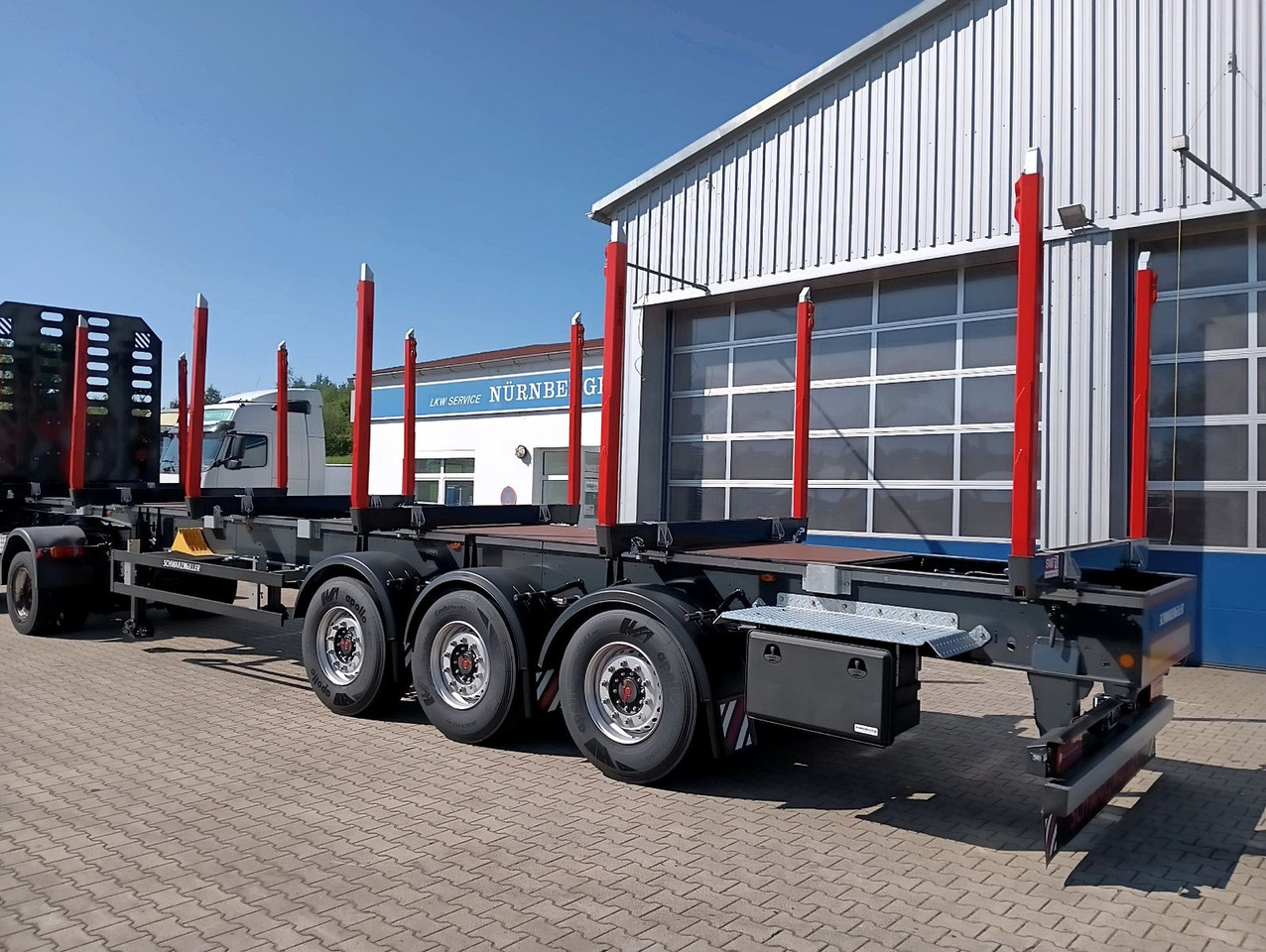 Schwarzmüller 3-A Rungensattel 6xExte144S 5560kg NEU sofort Schwarzmüller 3-A Rungensattel 6xExte144S 5560kg NEU sofort - Ημιρυμουλκούμενο μεταφοράς ξυλείας: φωτογραφία 2 Schwarzmüller 3-A Rungensattel 6xExte144S 5560kg NEU sofort Schwarzmüller 3-A Rungensattel 6xExte144S 5560kg NEU sofort - Ημιρυμουλκούμενο μεταφοράς ξυλείας: φωτογραφία 2