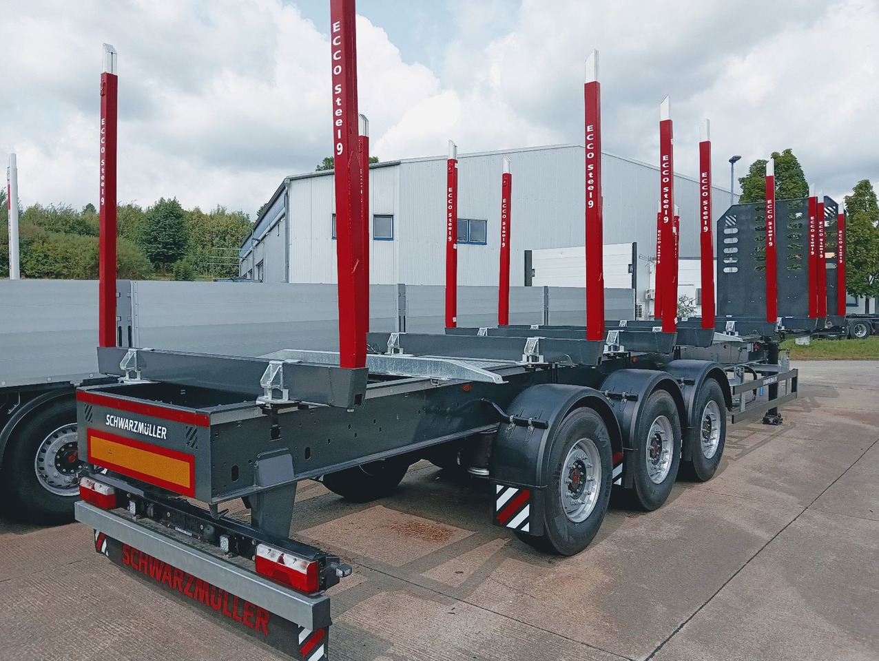 Schwarzmüller 3-A Rungensattel 8xRungSchemel 5800kg NEU sofort Schwarzmüller 3-A Rungensattel 8xRungSchemel 5800kg NEU sofort - Ημιρυμουλκούμενο μεταφοράς ξυλείας: φωτογραφία 4 Schwarzmüller 3-A Rungensattel 8xRungSchemel 5800kg NEU sofort Schwarzmüller 3-A Rungensattel 8xRungSchemel 5800kg NEU sofort - Ημιρυμουλκούμενο μεταφοράς ξυλείας: φωτογραφία 4