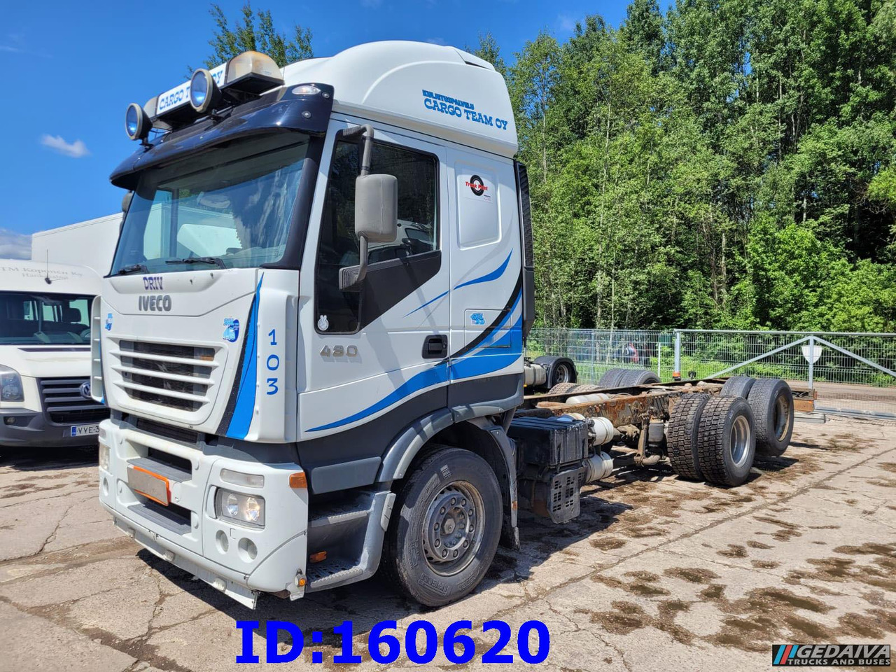IVECO Stralis 480 6x2 Manual - Φορτηγό σασί: φωτογραφία 1 IVECO Stralis 480 6x2 Manual - Φορτηγό σασί: φωτογραφία 1