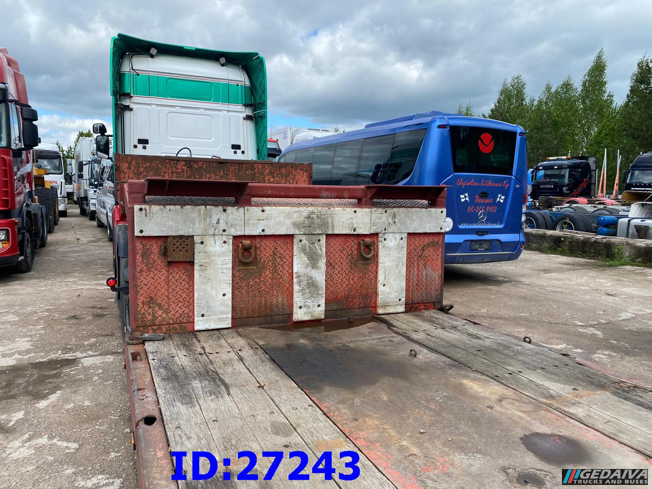Επικαθήμενο με χαμηλό δάπεδο LANGENDORF Satbue 20/28 - Low bed: φωτογραφία 7