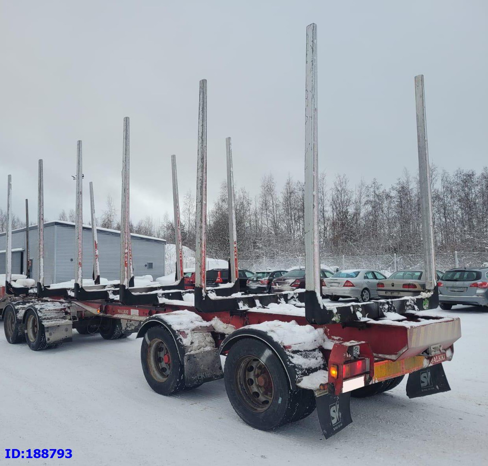 MALKKI RJ4-10200 - 4 Axles - Τρέιλερ ξυλείας: φωτογραφία 4 MALKKI RJ4-10200 - 4 Axles - Τρέιλερ ξυλείας: φωτογραφία 4