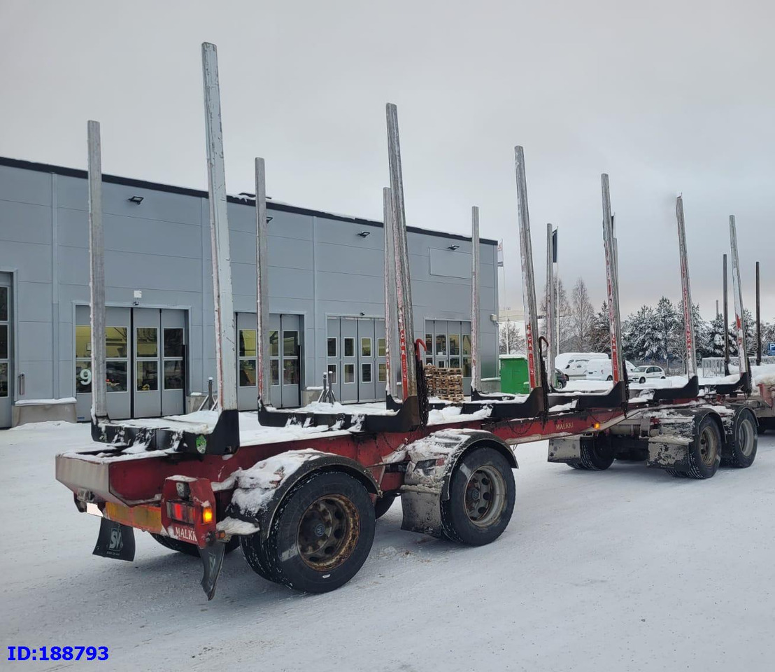 MALKKI RJ4-10200 - 4 Axles - Τρέιλερ ξυλείας: φωτογραφία 2 MALKKI RJ4-10200 - 4 Axles - Τρέιλερ ξυλείας: φωτογραφία 2