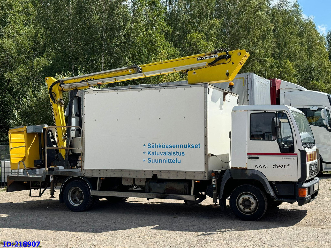 MAN LE 220C + Sky King 179TV - Φορτηγό με εναέρια πλατφόρμα: φωτογραφία 4 MAN LE 220C + Sky King 179TV - Φορτηγό με εναέρια πλατφόρμα: φωτογραφία 4