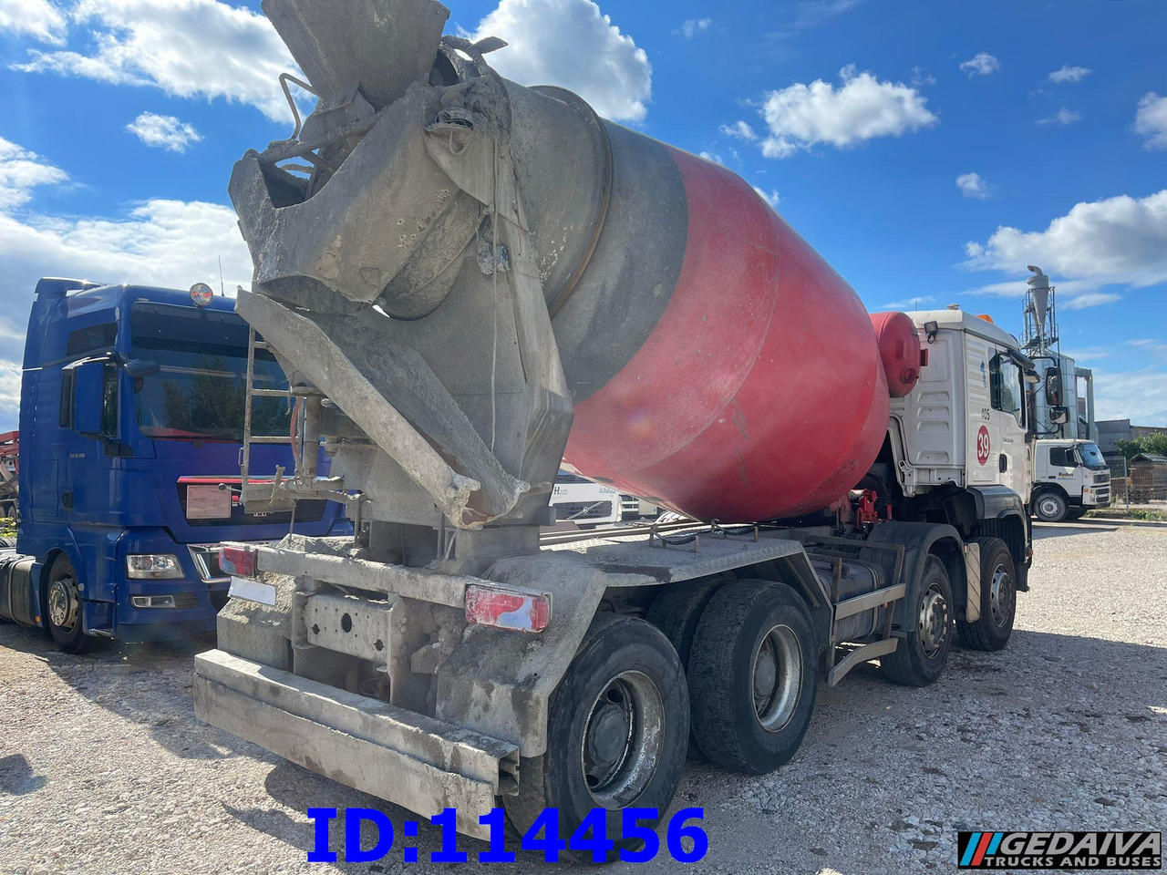 MAN TGA 35.480 8X4 8m3 Manual - Μπετονιέρα φορτηγό: φωτογραφία 4 MAN TGA 35.480 8X4 8m3 Manual - Μπετονιέρα φορτηγό: φωτογραφία 4