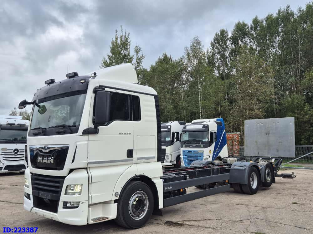 MAN TGX 26.510 WB 5900 6X2 Steering axle - Φορτηγό σασί: φωτογραφία 1 MAN TGX 26.510 WB 5900 6X2 Steering axle - Φορτηγό σασί: φωτογραφία 1