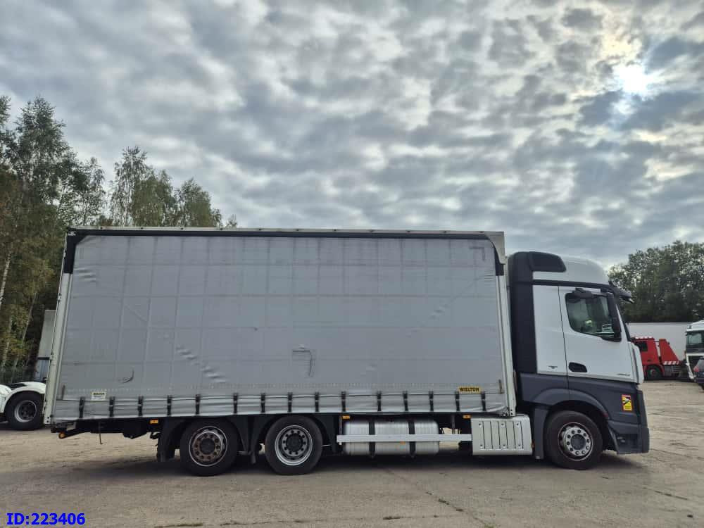 MERCEDES-BENZ Actros 2542 6x2 Euro6 - Φορτηγό μουσαμάς: φωτογραφία 5 MERCEDES-BENZ Actros 2542 6x2 Euro6 - Φορτηγό μουσαμάς: φωτογραφία 5