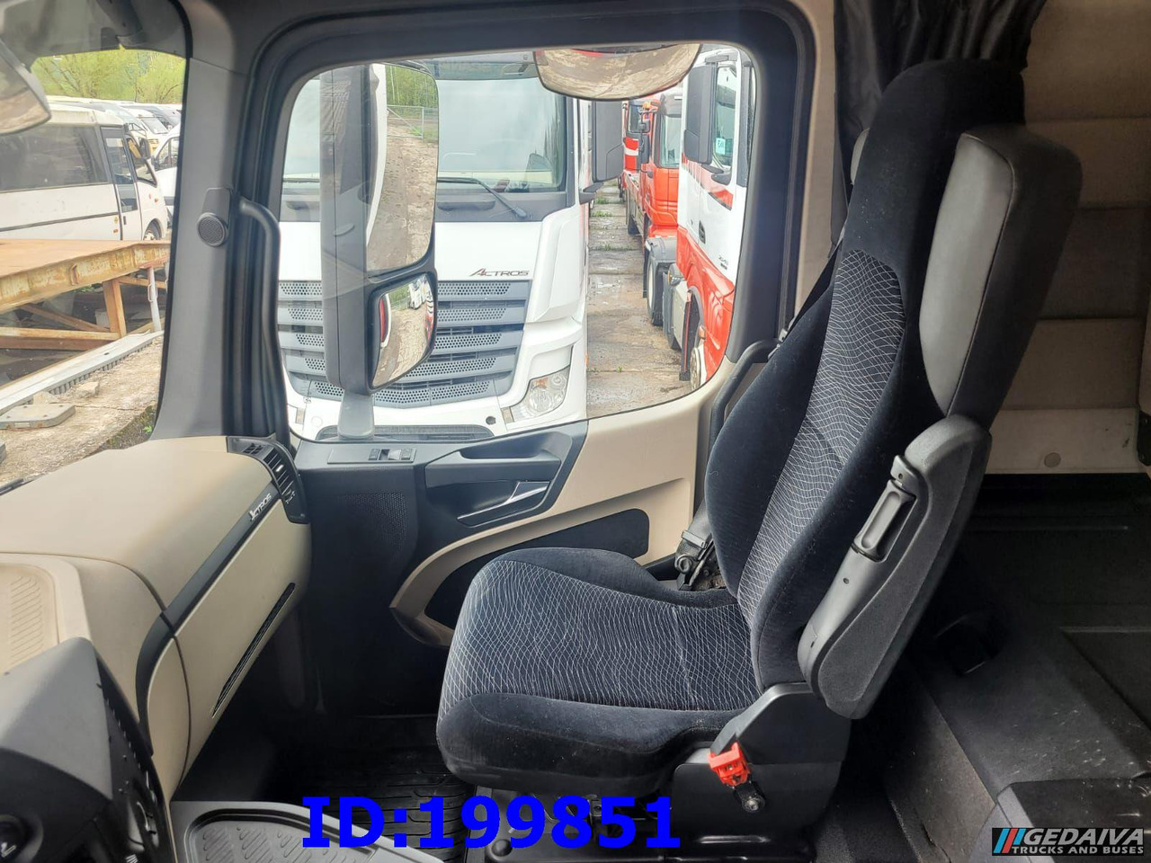 Φορτηγό κόφα MERCEDES-BENZ Actros 2551 6x2 Euro5: φωτογραφία 21