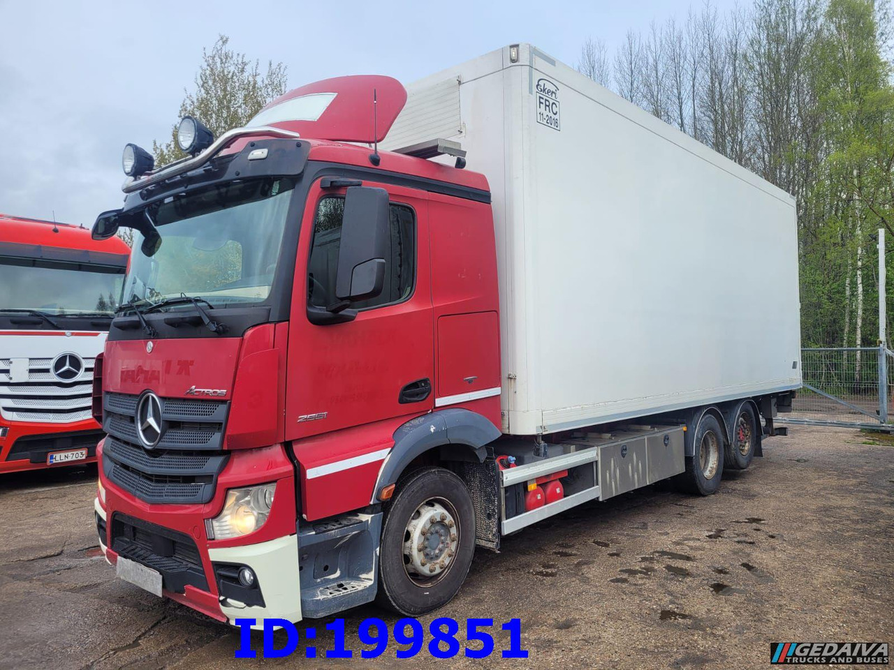 MERCEDES-BENZ Actros 2551 6x2 Euro5 - Φορτηγό κόφα: φωτογραφία 1 MERCEDES-BENZ Actros 2551 6x2 Euro5 - Φορτηγό κόφα: φωτογραφία 1