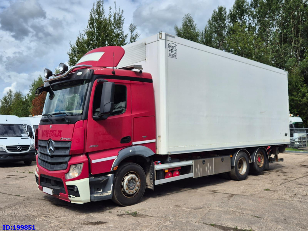 MERCEDES-BENZ Actros 2551 6x2 Euro5 - Φορτηγό κόφα: φωτογραφία 1 MERCEDES-BENZ Actros 2551 6x2 Euro5 - Φορτηγό κόφα: φωτογραφία 1
