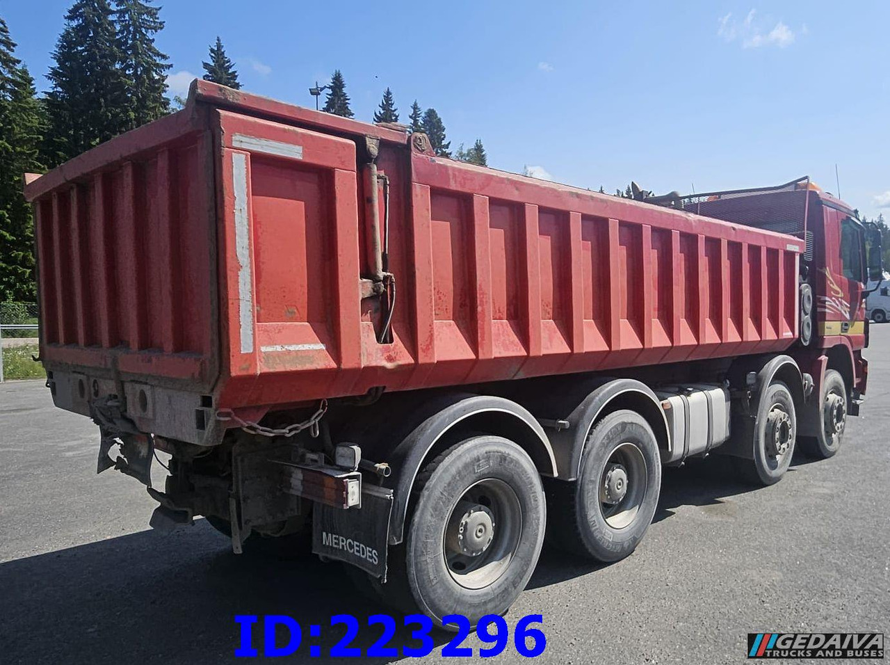 MERCEDES-BENZ Actros 3244 8x4 Euro5 - Φορτηγό ανατρεπόμενο: φωτογραφία 5 MERCEDES-BENZ Actros 3244 8x4 Euro5 - Φορτηγό ανατρεπόμενο: φωτογραφία 5