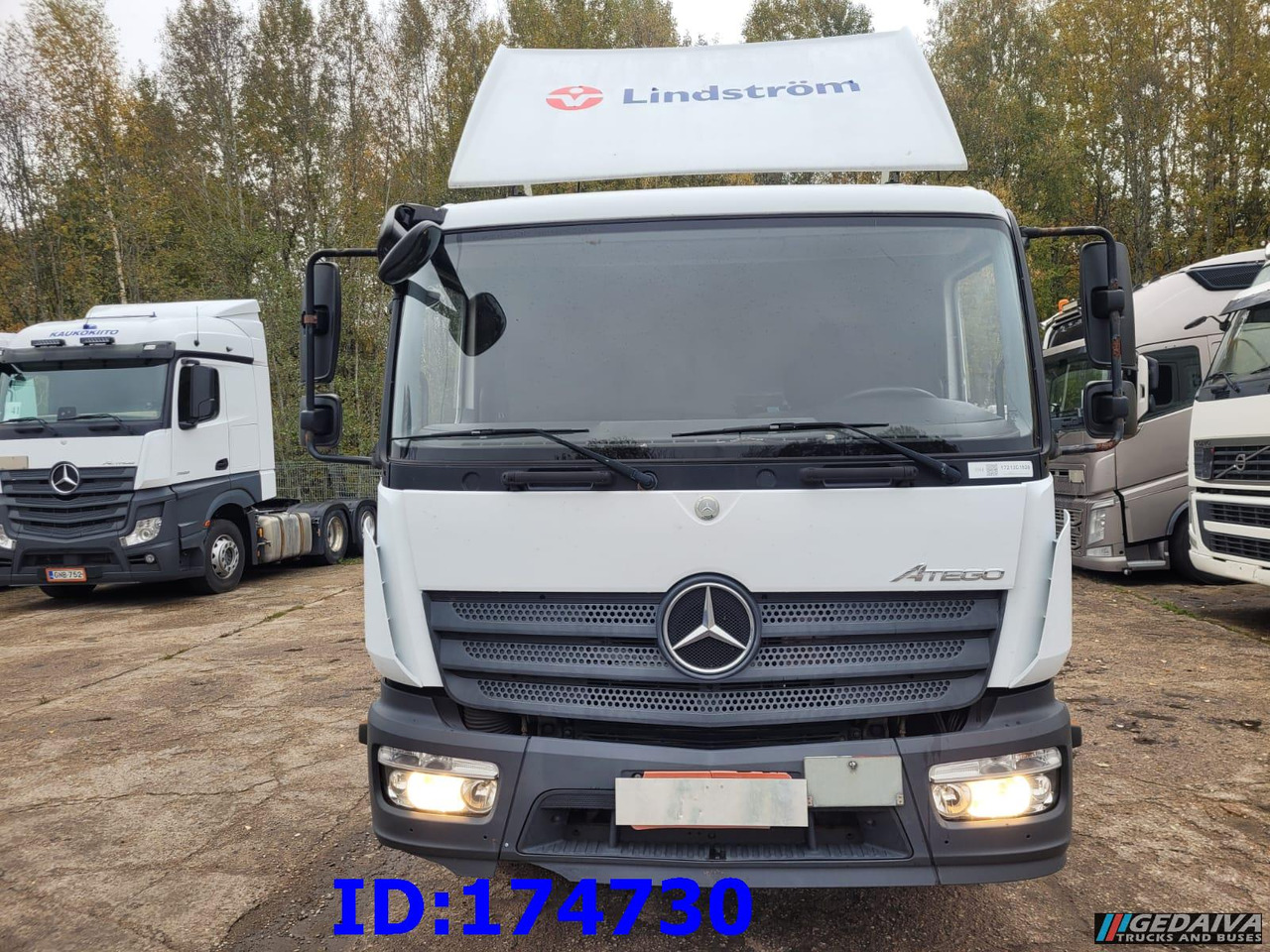 MERCEDES-BENZ Atego 1218 - Euro6 - Manual - Full Steel - Φορτηγό σασί: φωτογραφία 2 MERCEDES-BENZ Atego 1218 - Euro6 - Manual - Full Steel - Φορτηγό σασί: φωτογραφία 2