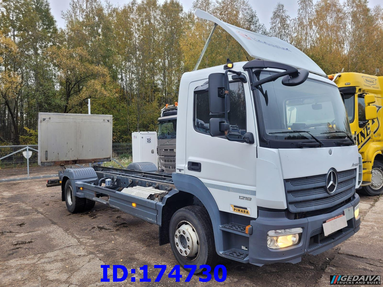 MERCEDES-BENZ Atego 1218 - Euro6 - Manual - Full Steel - Φορτηγό σασί: φωτογραφία 4 MERCEDES-BENZ Atego 1218 - Euro6 - Manual - Full Steel - Φορτηγό σασί: φωτογραφία 4