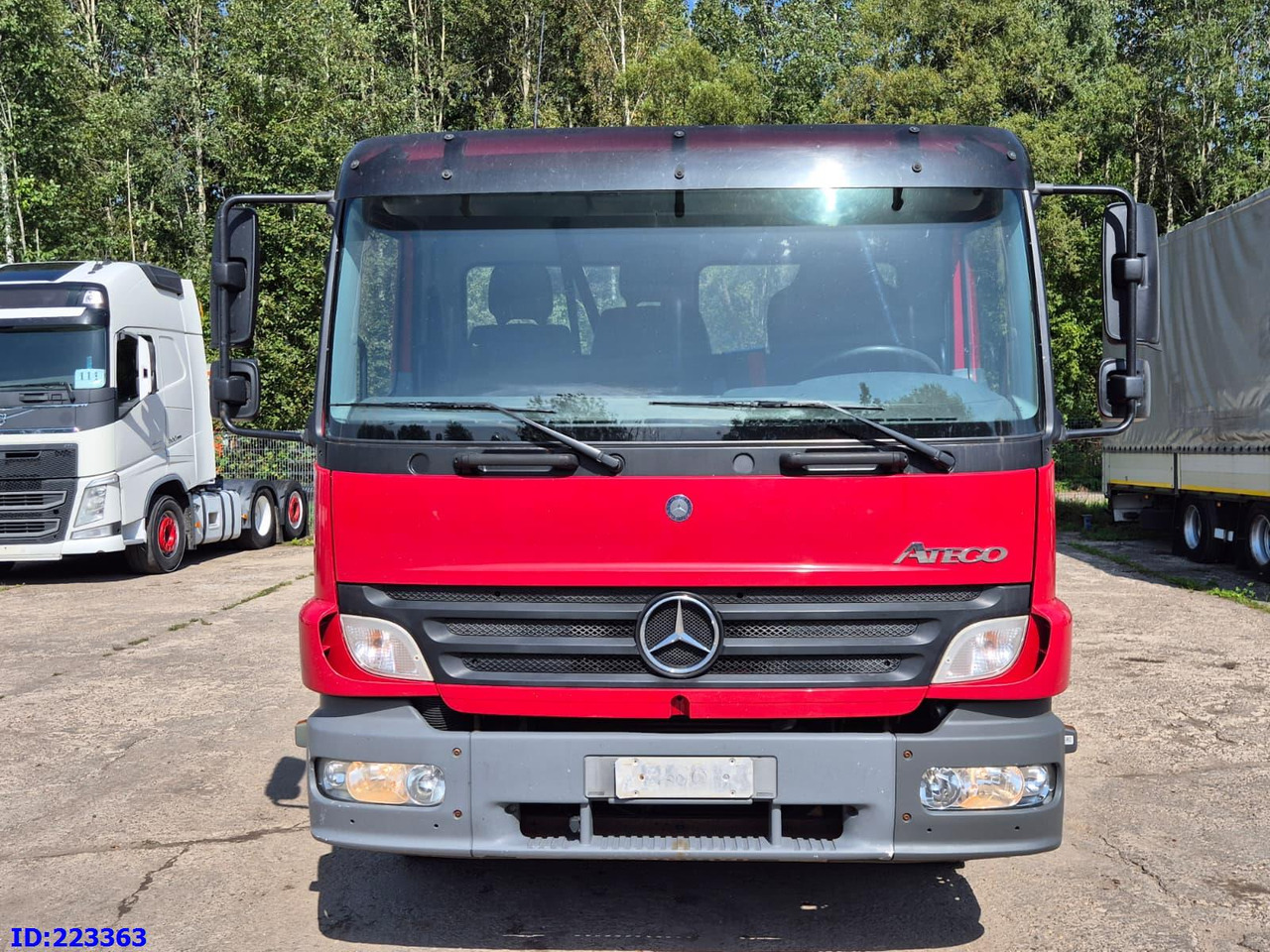 Φορτηγό σασί MERCEDES-BENZ Atego 1218 - Full steel - Manual (3 seats): φωτογραφία 6