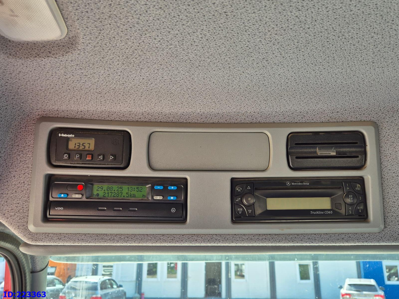 Φορτηγό σασί MERCEDES-BENZ Atego 1218 - Full steel - Manual (3 seats): φωτογραφία 14