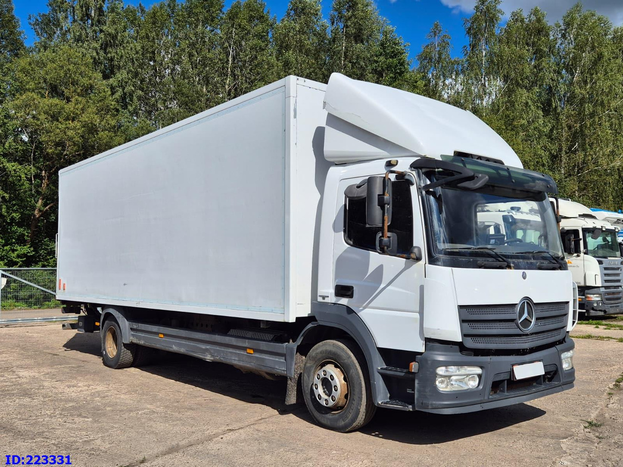 MERCEDES-BENZ Atego 1221 Euro6 (Open side box) - Φορτηγό ισοθερμικό: φωτογραφία 4 MERCEDES-BENZ Atego 1221 Euro6 (Open side box) - Φορτηγό ισοθερμικό: φωτογραφία 4