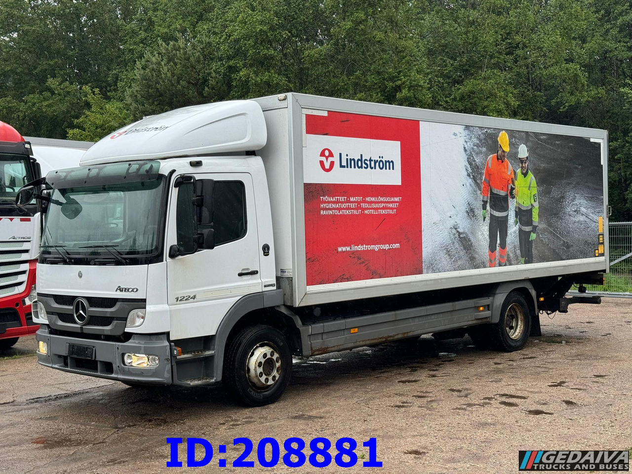 MERCEDES-BENZ Atego 1224 - Φορτηγό κόφα: φωτογραφία 1 MERCEDES-BENZ Atego 1224 - Φορτηγό κόφα: φωτογραφία 1