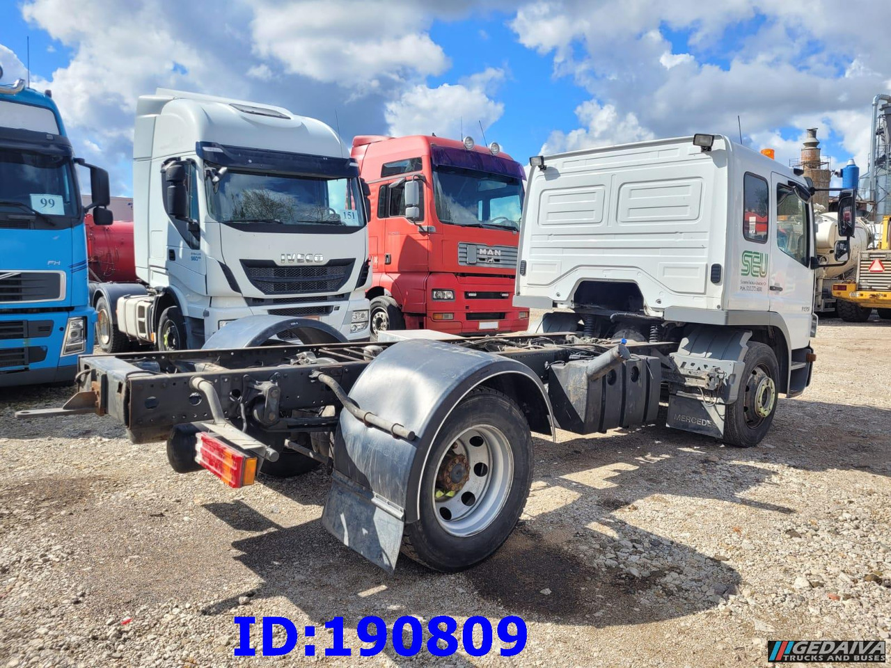 MERCEDES-BENZ Atego 1425 - Φορτηγό σασί: φωτογραφία 5 MERCEDES-BENZ Atego 1425 - Φορτηγό σασί: φωτογραφία 5