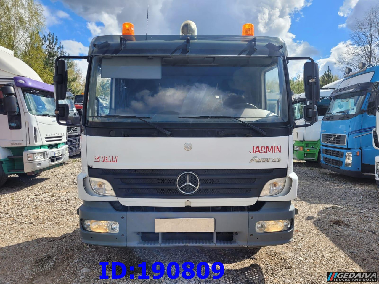 MERCEDES-BENZ Atego 1425 - Φορτηγό σασί: φωτογραφία 2 MERCEDES-BENZ Atego 1425 - Φορτηγό σασί: φωτογραφία 2