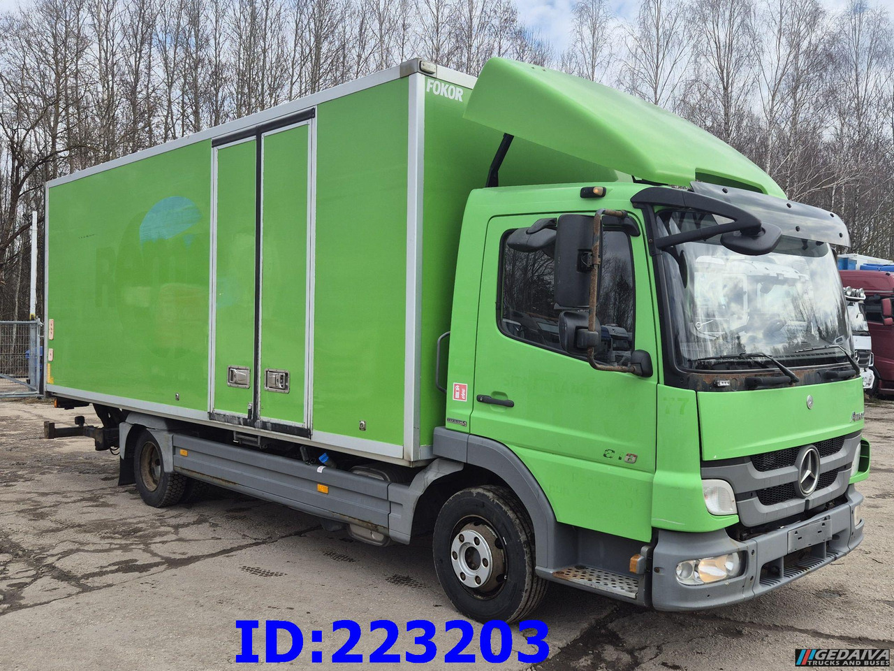 MERCEDES-BENZ Atego 818 4x2 Euro5 Manual - Φορτηγό κόφα: φωτογραφία 4 MERCEDES-BENZ Atego 818 4x2 Euro5 Manual - Φορτηγό κόφα: φωτογραφία 4