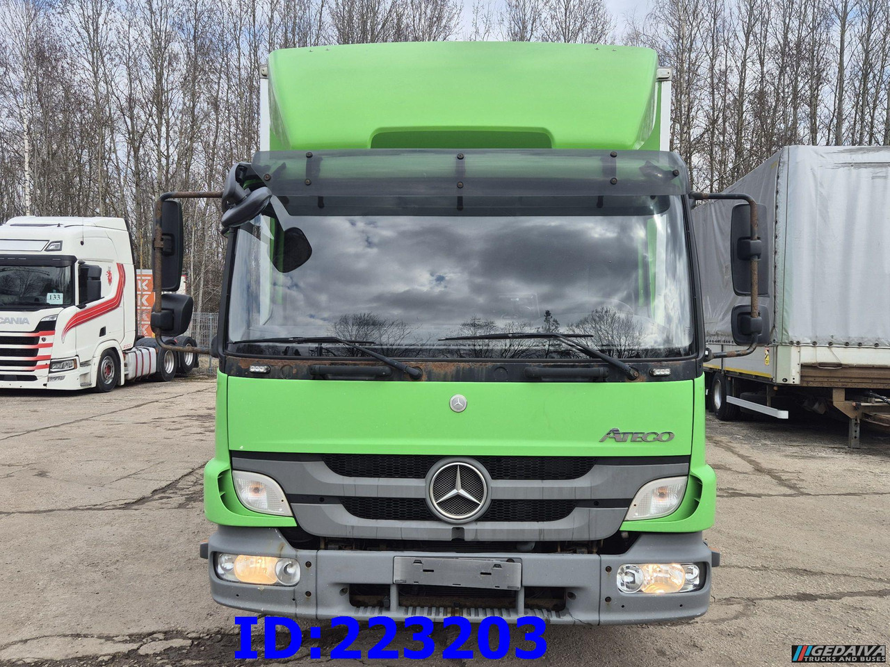 MERCEDES-BENZ Atego 818 4x2 Euro5 Manual - Φορτηγό κόφα: φωτογραφία 2 MERCEDES-BENZ Atego 818 4x2 Euro5 Manual - Φορτηγό κόφα: φωτογραφία 2