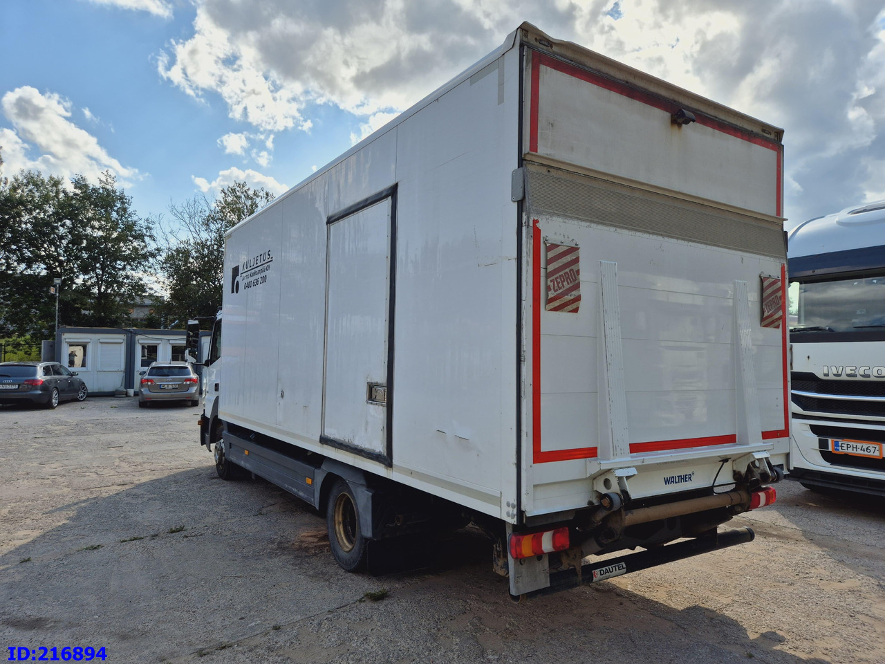 Φορτηγό ισοθερμικό MERCEDES-BENZ Atego 818 Euro6: φωτογραφία 10
