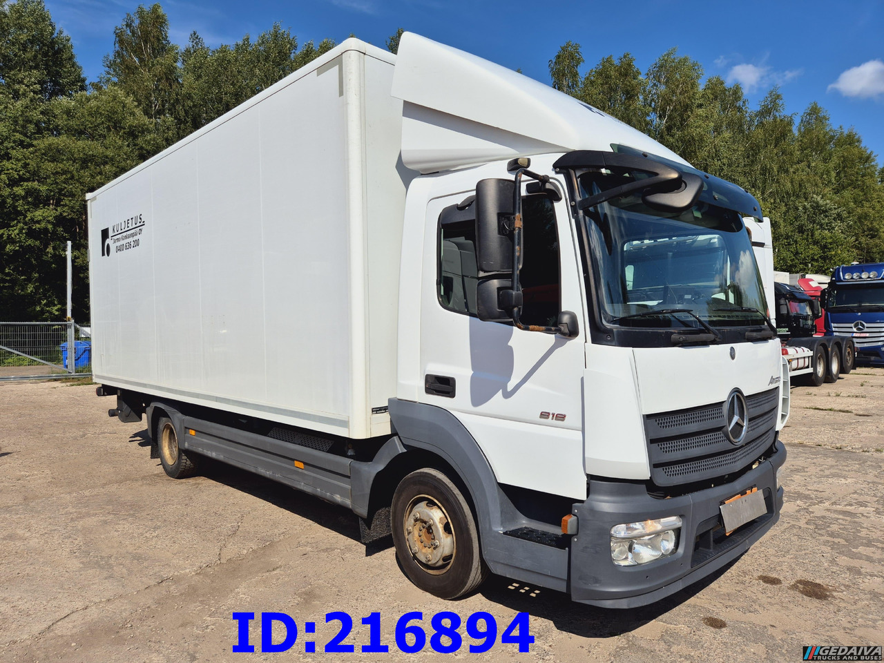 MERCEDES-BENZ Atego 818 Euro6 - Φορτηγό ισοθερμικό: φωτογραφία 4 MERCEDES-BENZ Atego 818 Euro6 - Φορτηγό ισοθερμικό: φωτογραφία 4