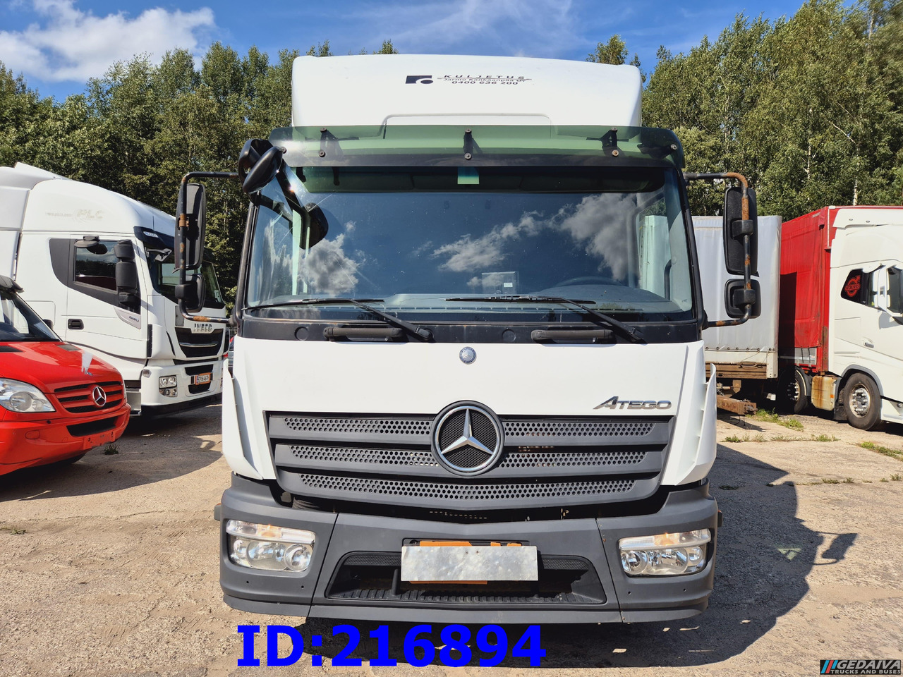 MERCEDES-BENZ Atego 818 Euro6 - Φορτηγό ισοθερμικό: φωτογραφία 2 MERCEDES-BENZ Atego 818 Euro6 - Φορτηγό ισοθερμικό: φωτογραφία 2